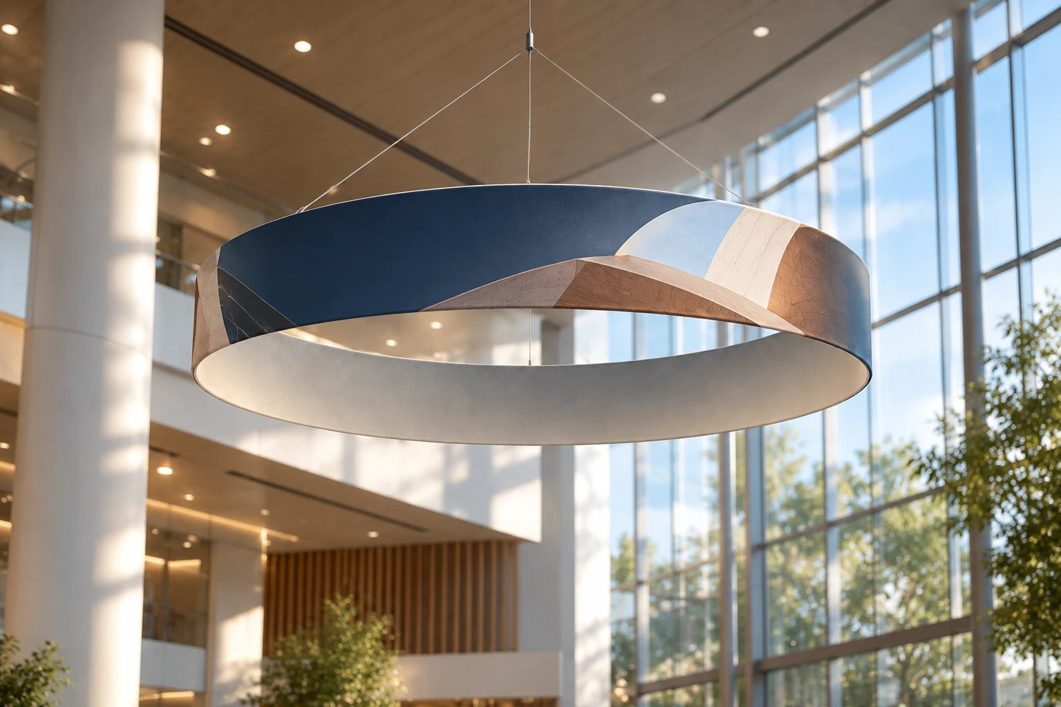 Ceiling Circle Display