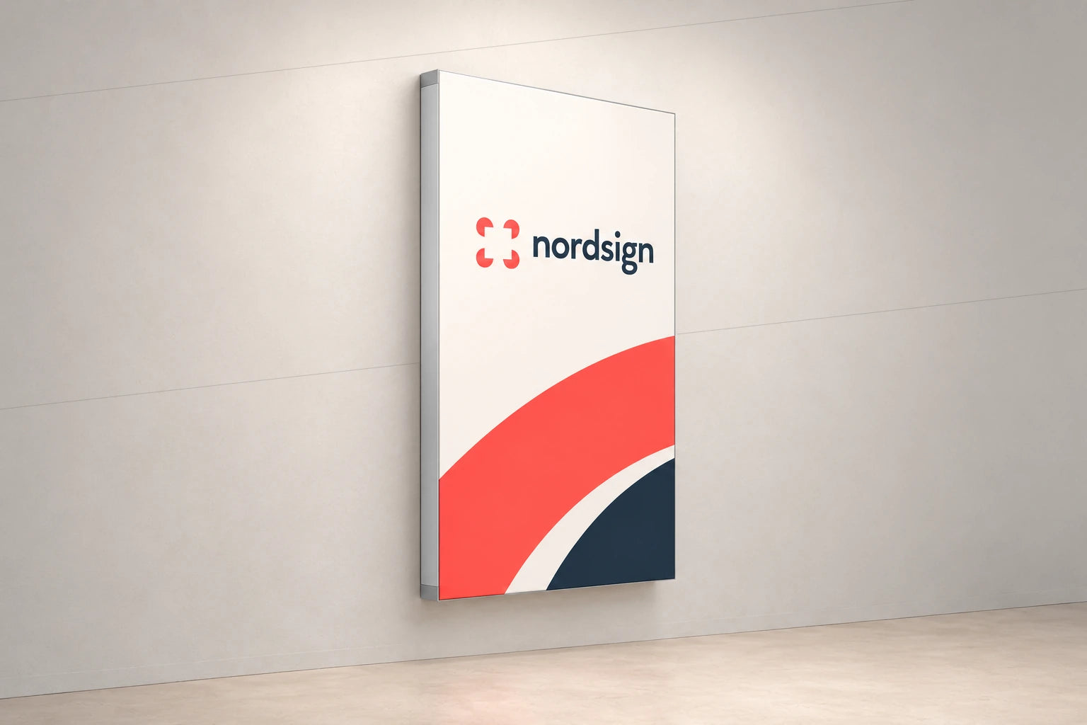 Pop-Up Lightbox wall-mounted