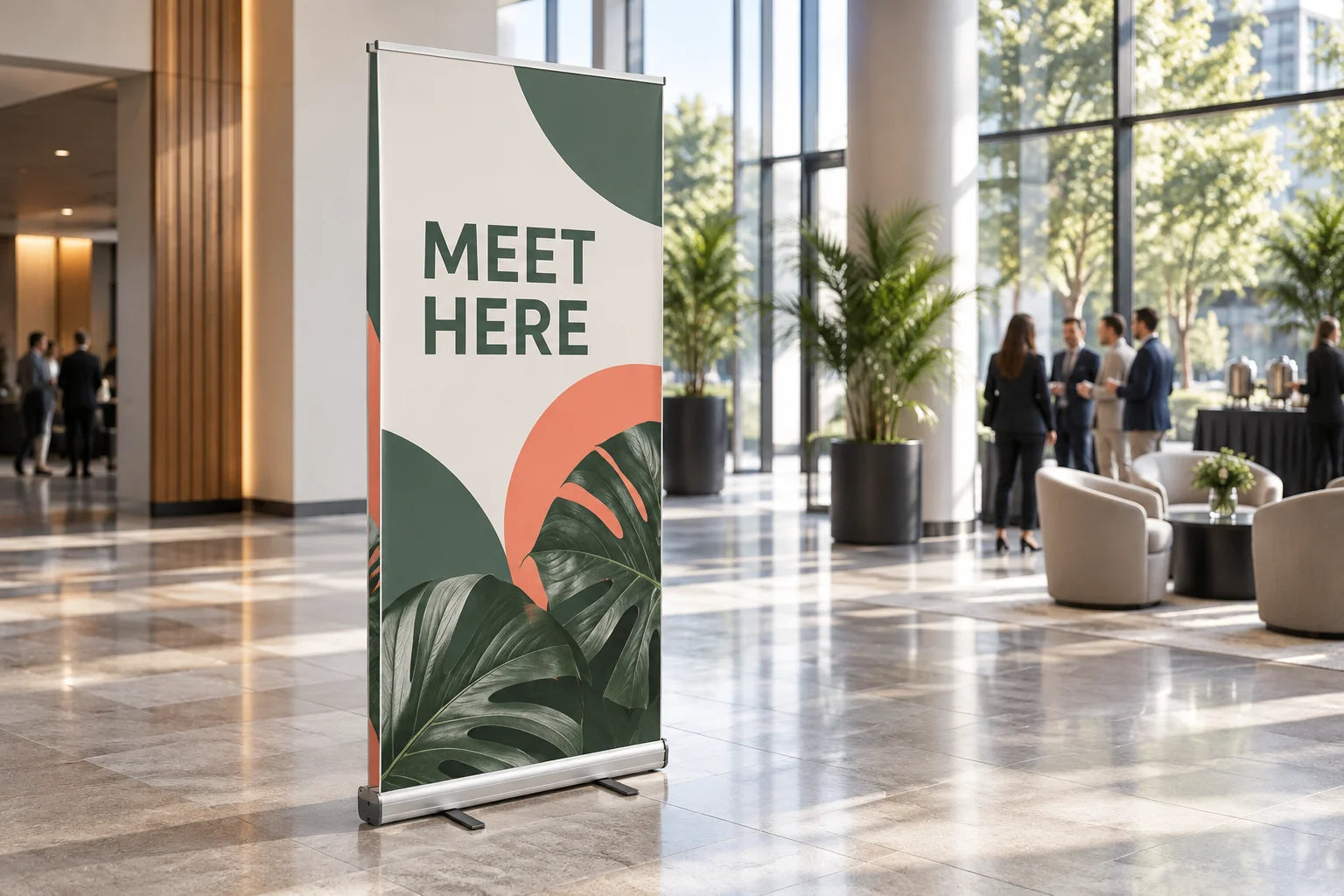 Double-Sided Indoor Roll-Up