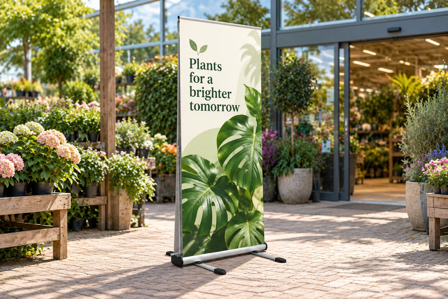 
Double-Sided Outdoor Roll-Up