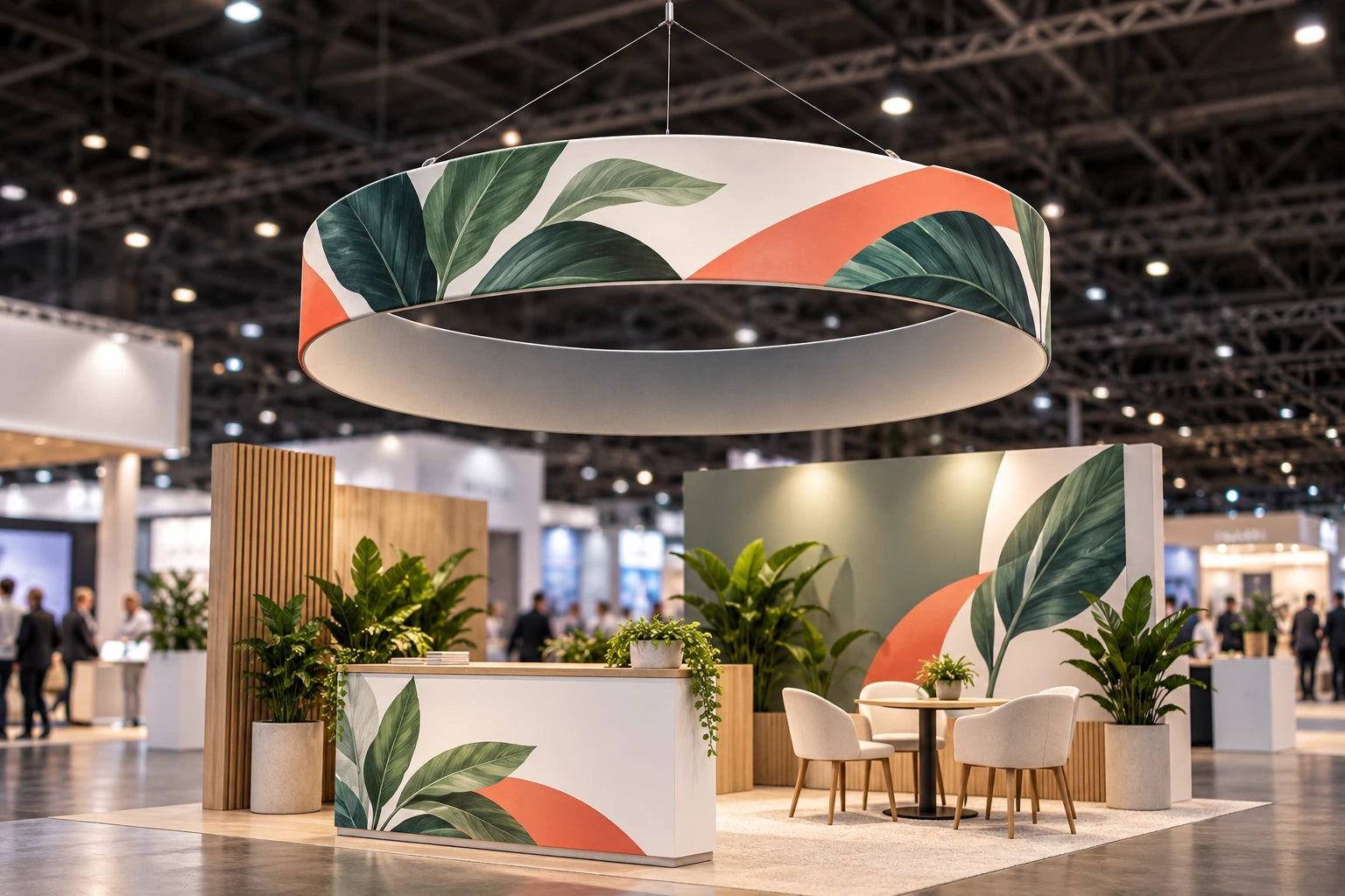 
Ceiling Circle Display