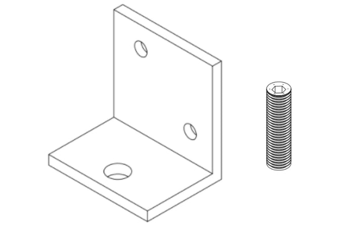 
Fixation murale Double Frame