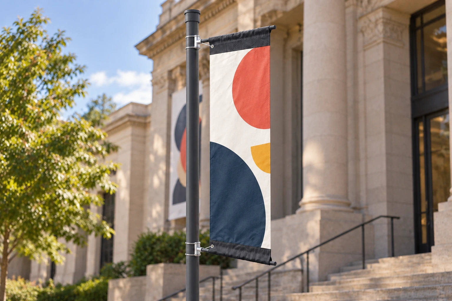 
Printed Pole Banner