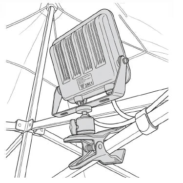 
Kit de projecteur LED de tente