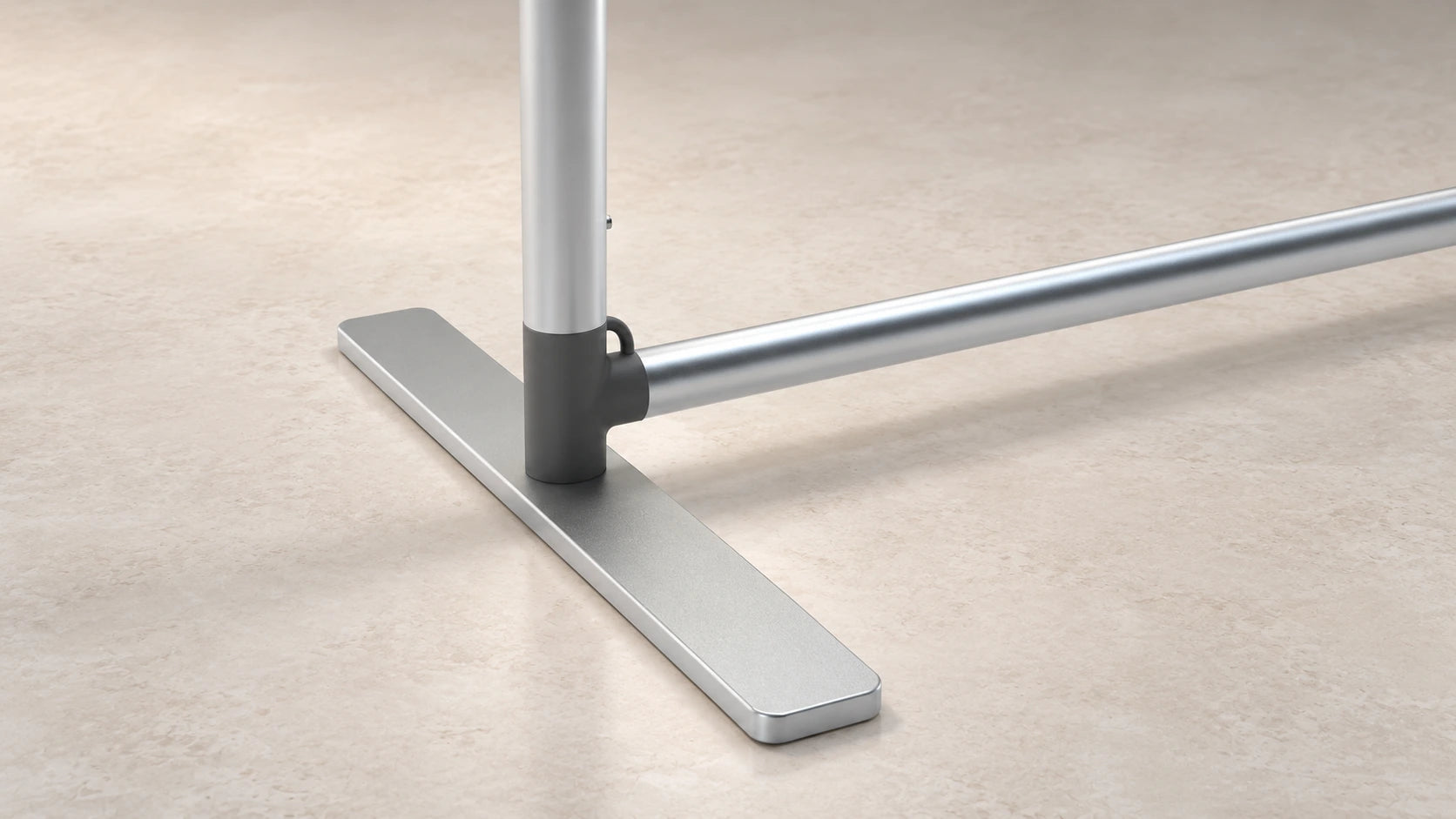 Thin Zipper Wall UP-fot och nedre ramanslutning