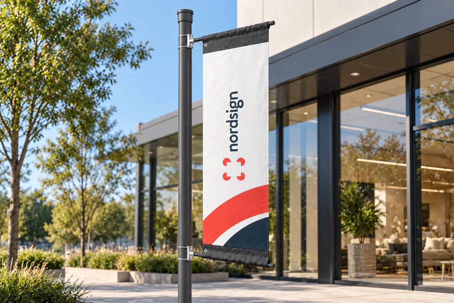 
Printed Pole Banner