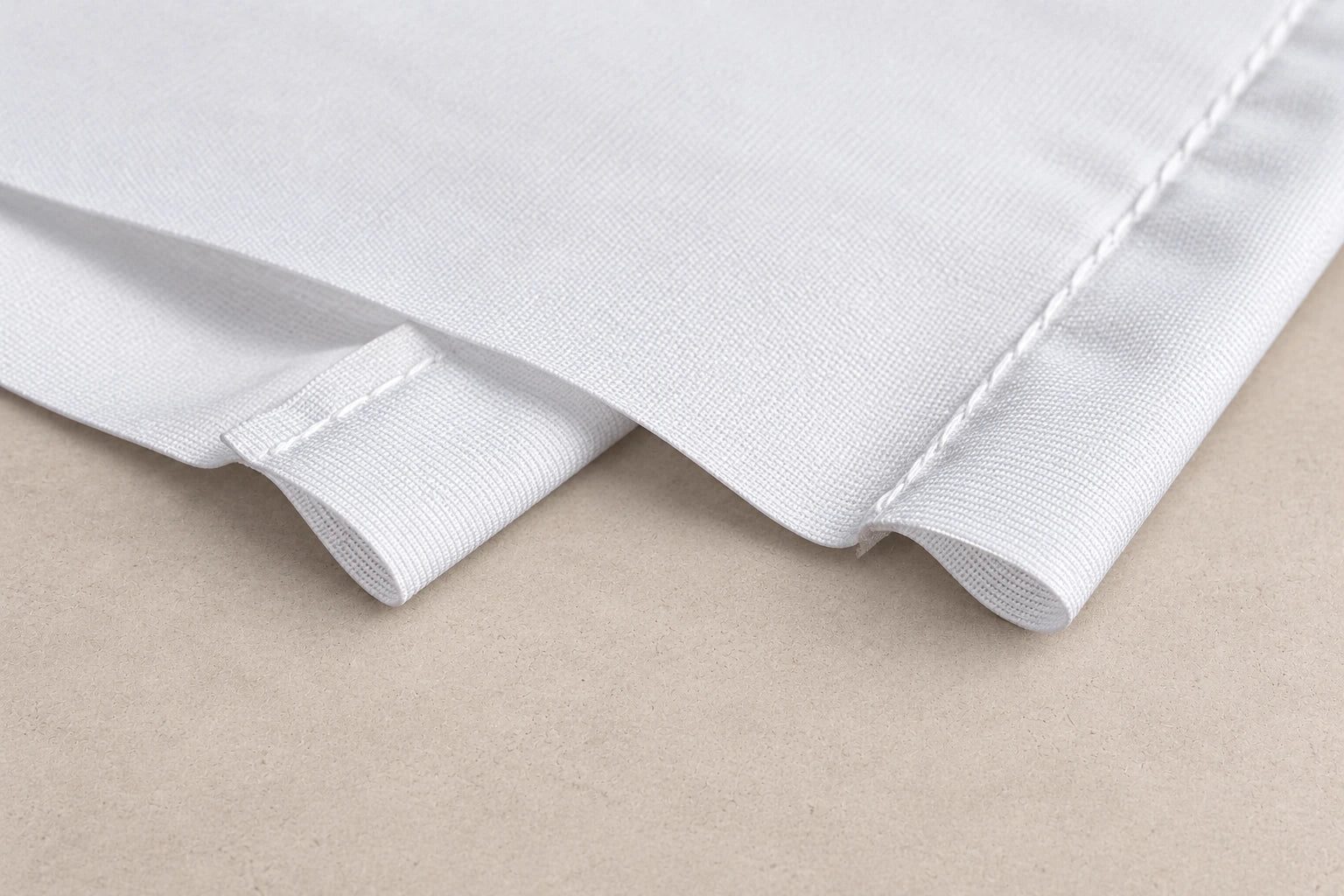 
Open Seam Banner Finishing