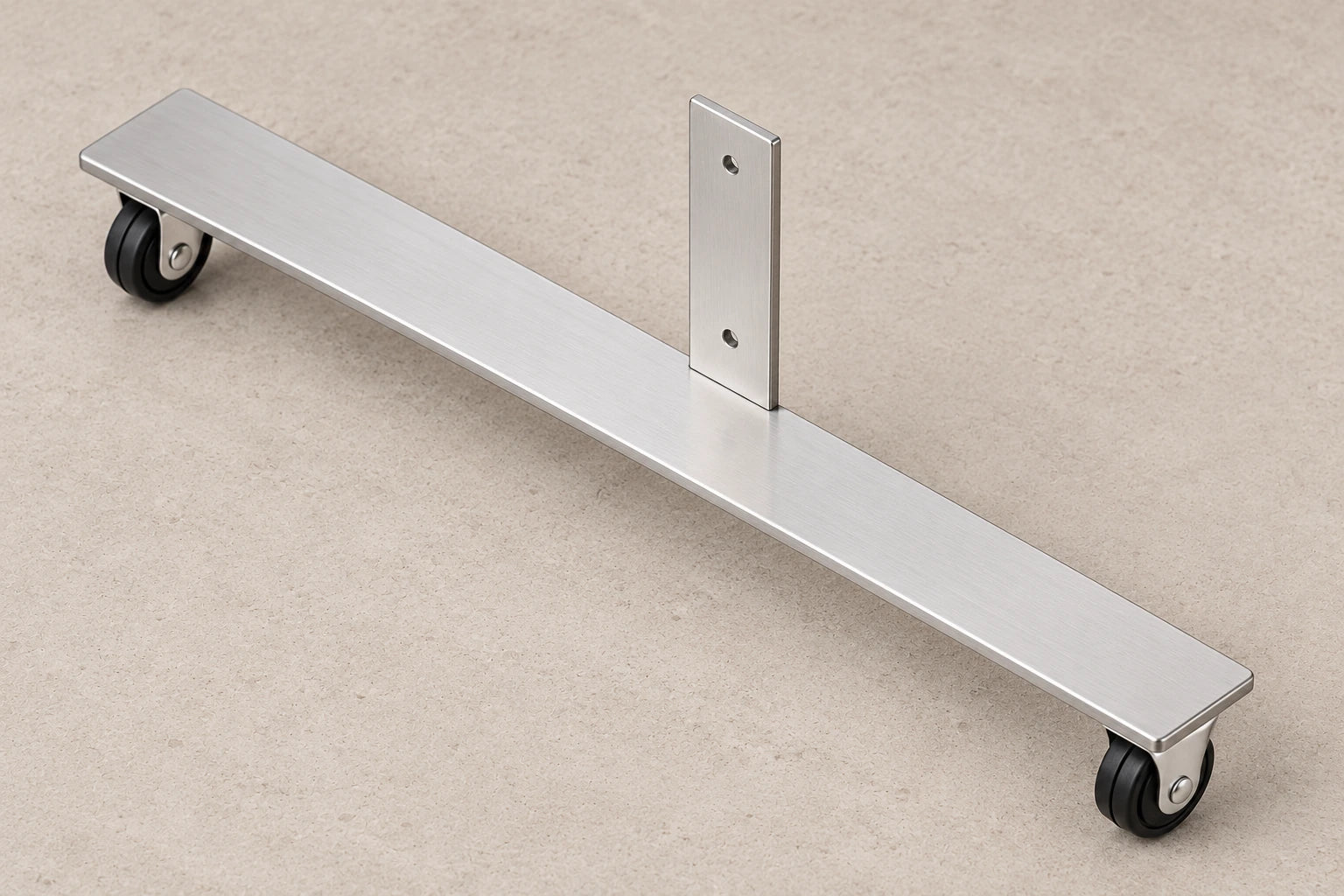 
Frame feet with wheels