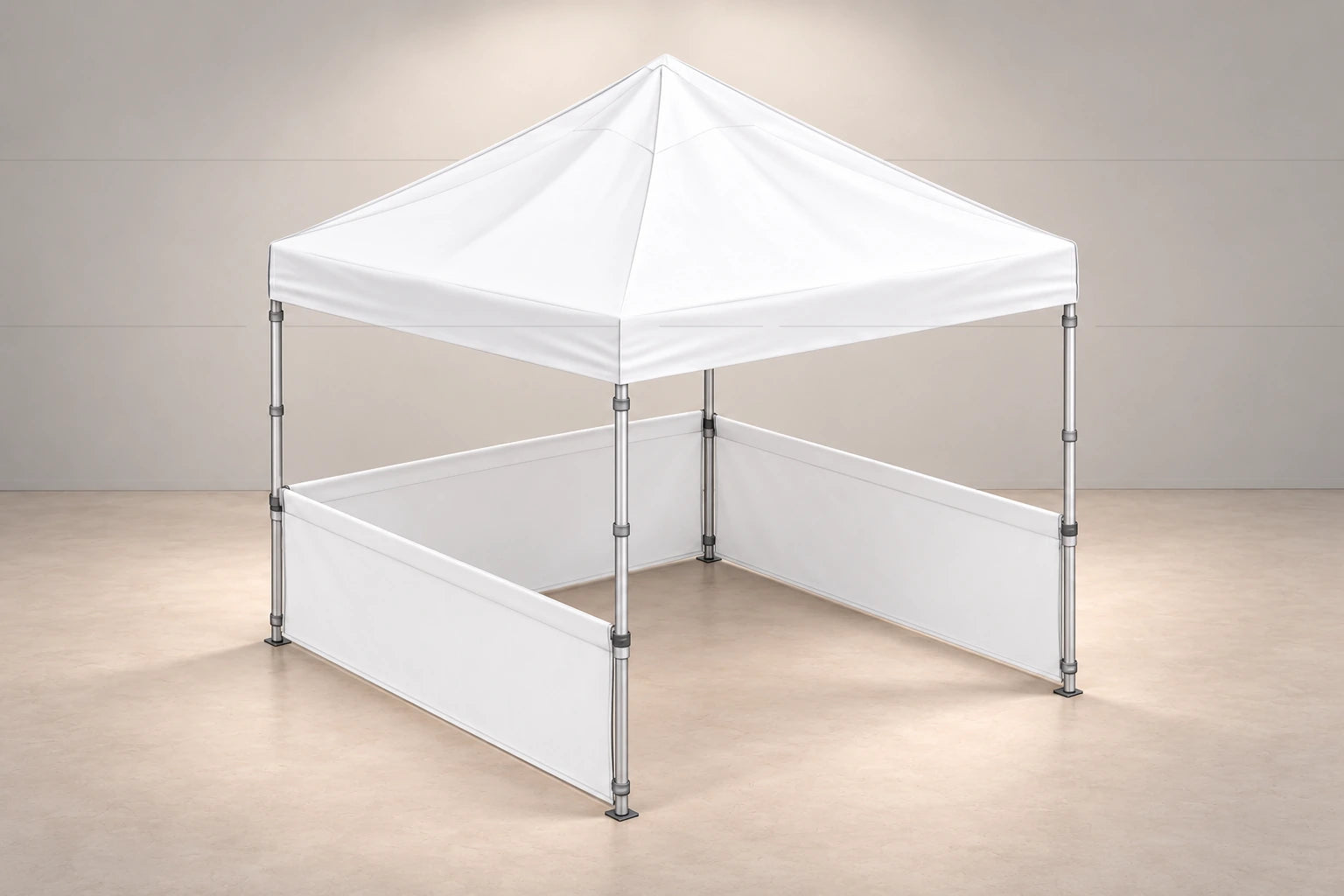 
Half tent wall