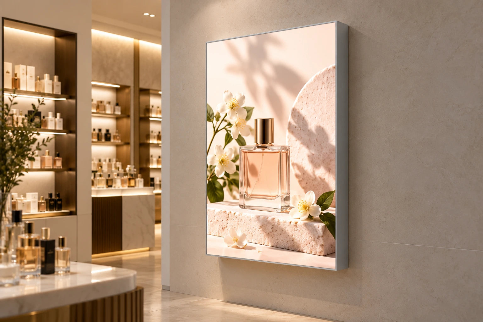 Backlit Frame 100: AI-genererad inspiration